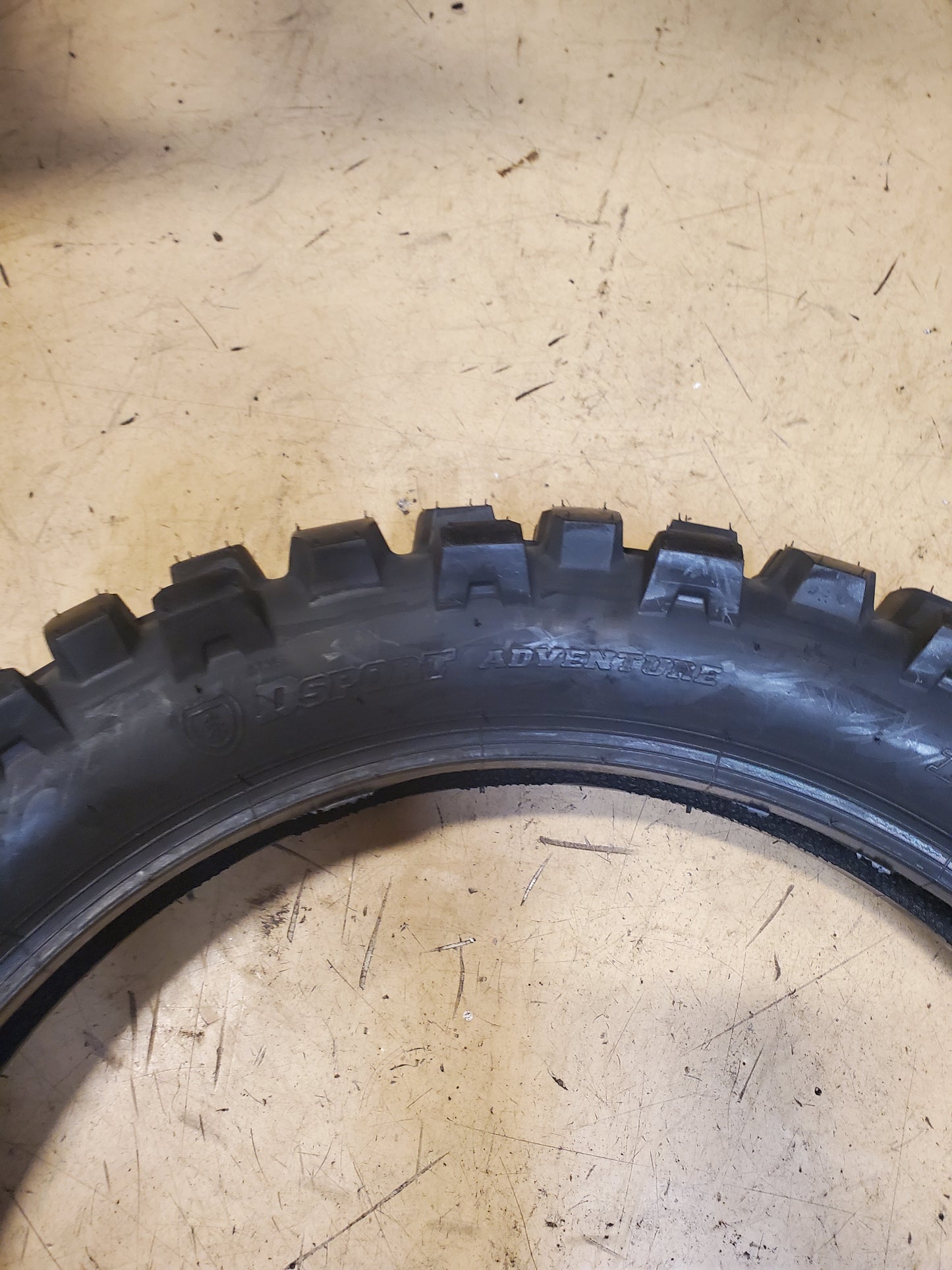 TUSK DSPORT ADVENTURE BSW 120 90 18 65R REAR DIRT BIKE TIRE 1928900004