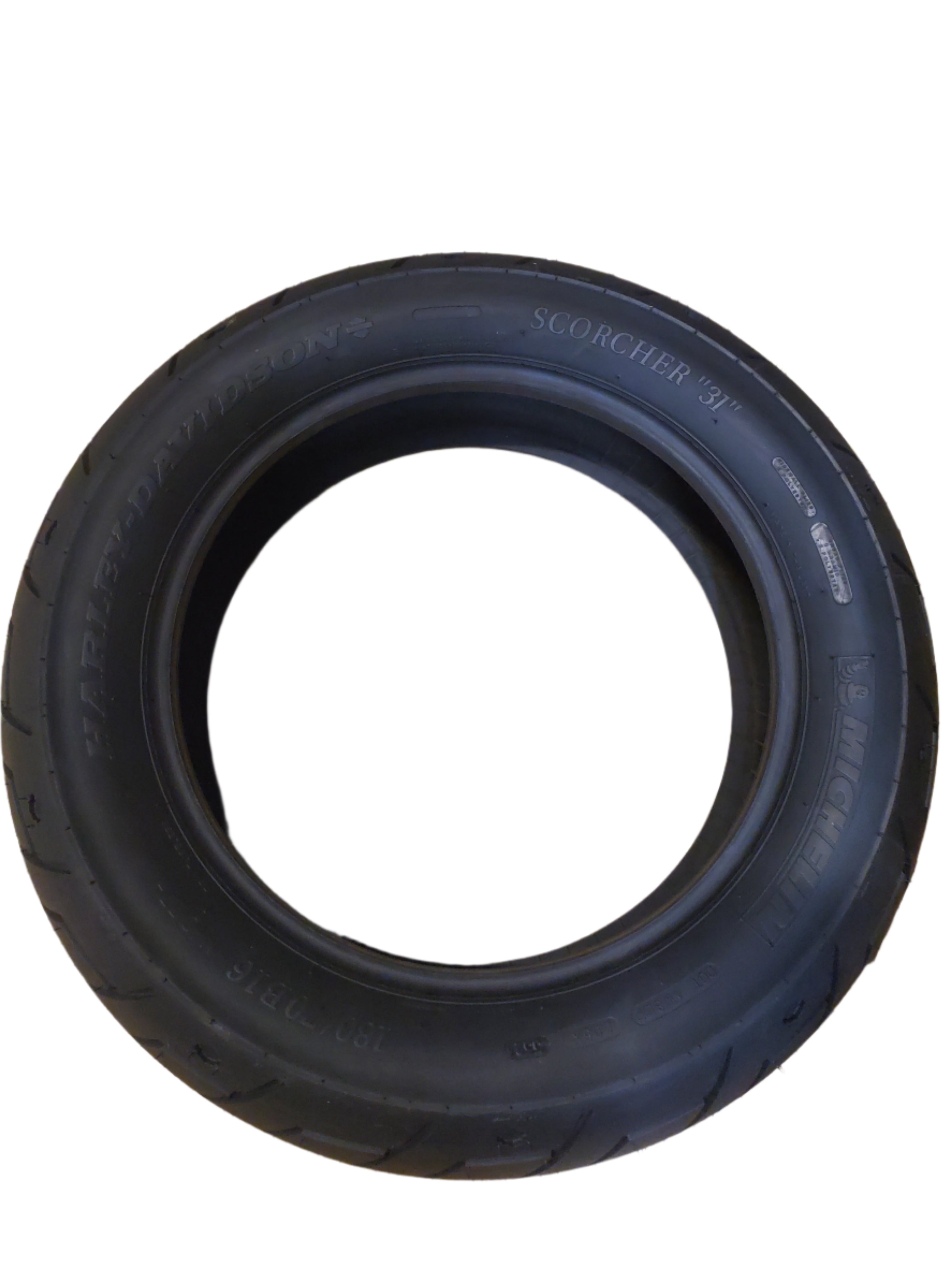 MICHELIN SCORCHER 31 HARLEY DAVIDSON 180 70 16 77H REAR MOTORCYCLE TIRE 63478