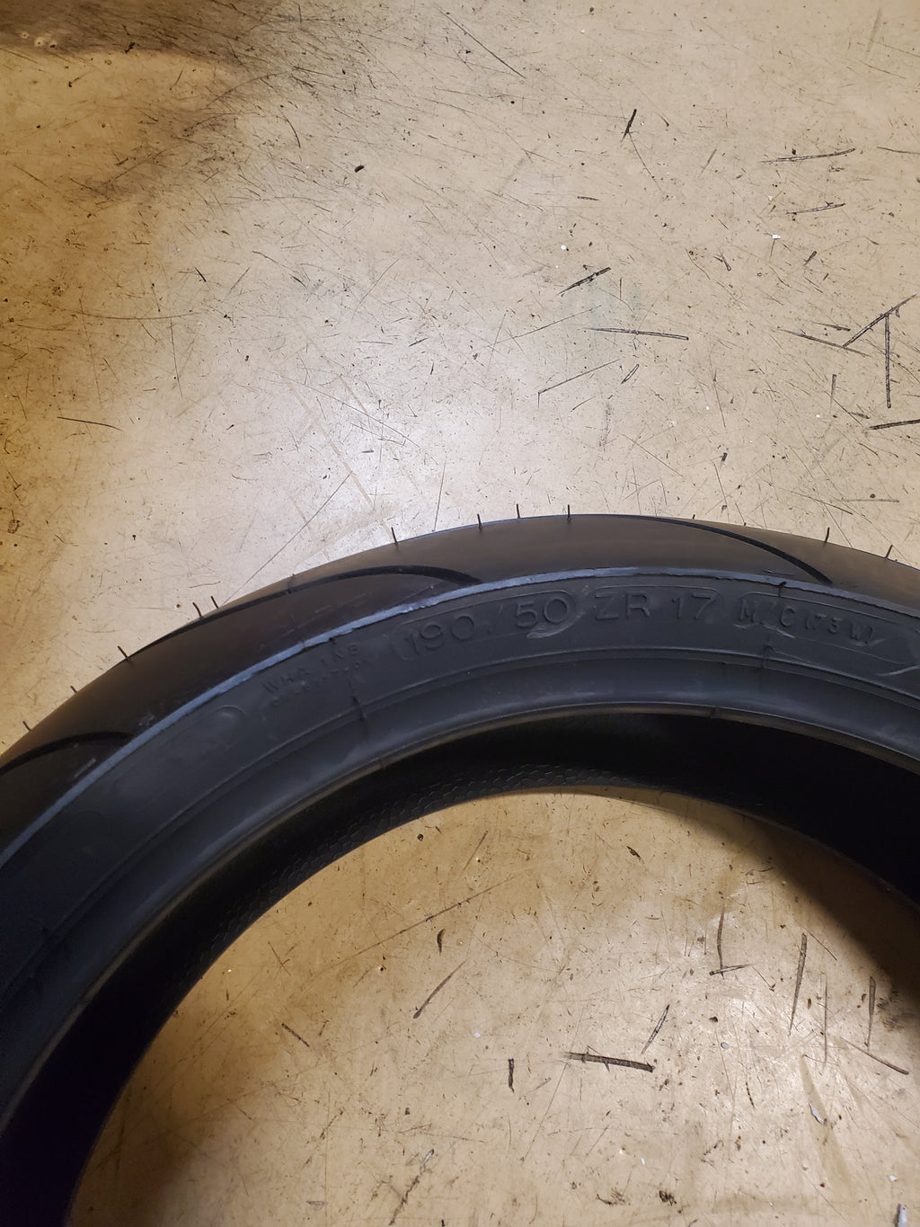 MICHELIN PILOT POWER 2CT BSW 190 50 17 73W REAR MOTORCYCLE TIRE 90043