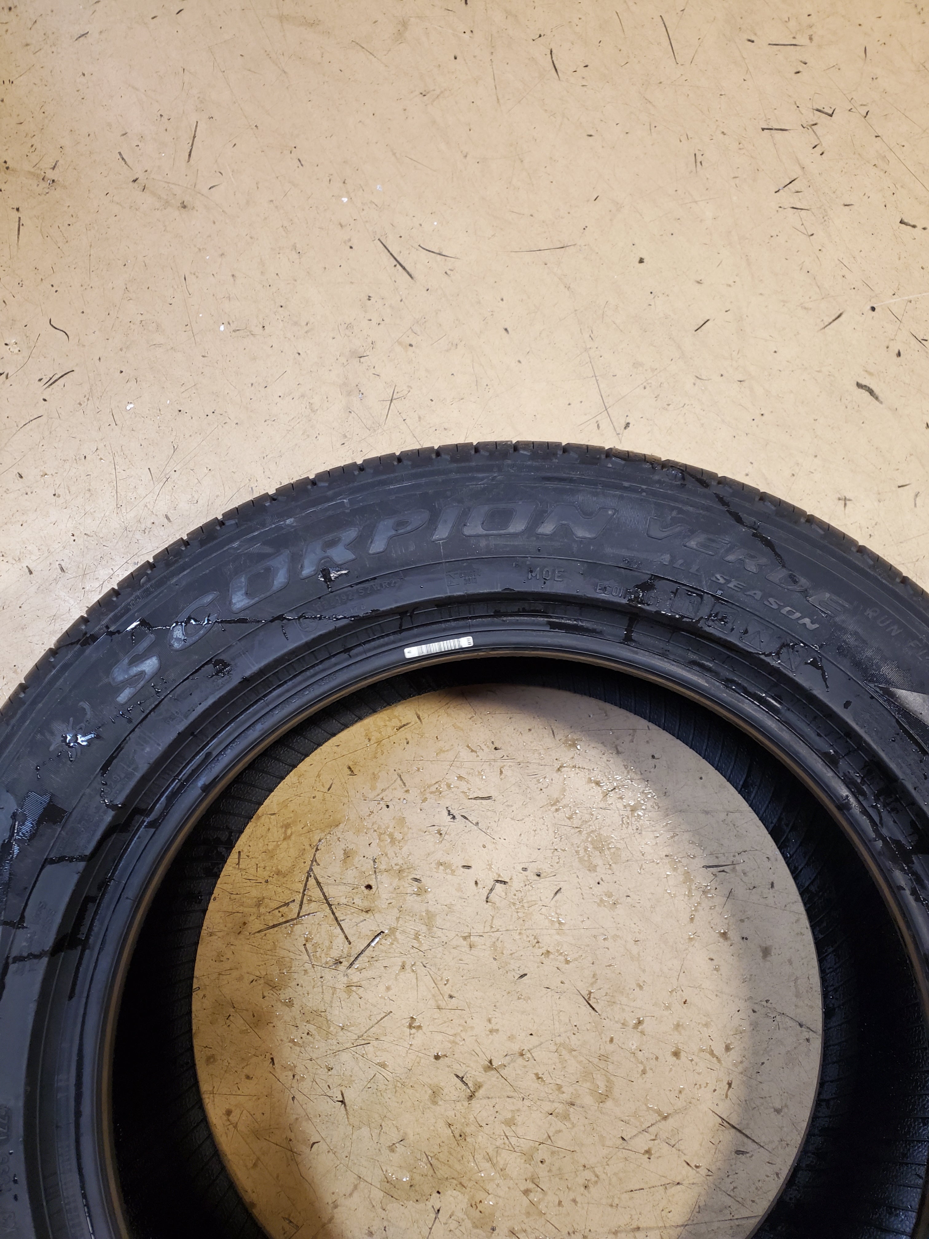 4 PIRELLI SCORPION VERDE ALL SEASON BSW P 235 60 18 103H RUN FLAT TIRE 2489900
