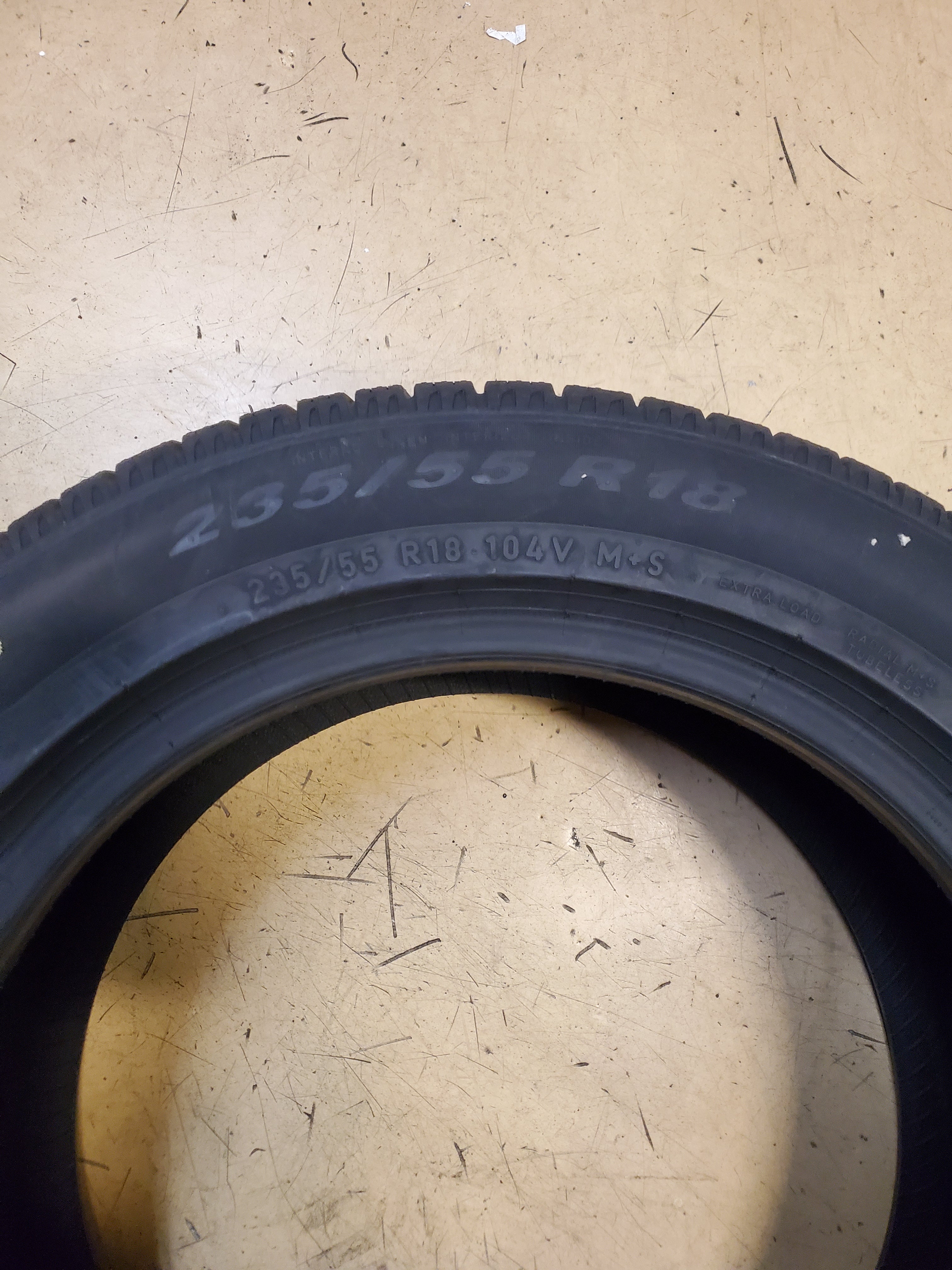 2 PIRELLI SCORPION ALL SEASON PLUS 3 BSW P 235 55 18 104V XL TIRE 3917900