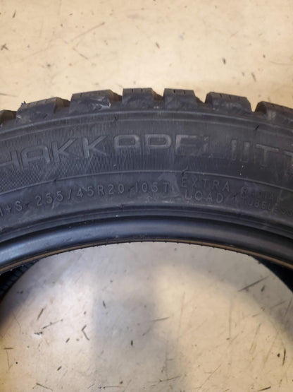 NOKIAN HAKKAPELIITTA 10 SUV STUDDED BSW P 255 45 20 105T XL WINTER TIRE TS32509