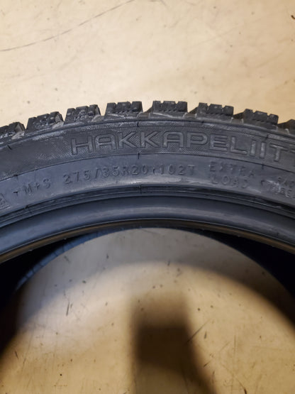 NOKIAN HAKKAPELIITTA R3 BSW P 275 35 20 102T XL WINTER TIRE T430646
