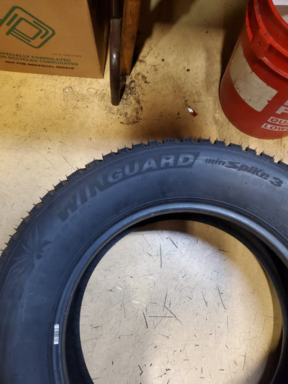 2 NEXEN WINGUARD WINSPIKE 3 BSW P 265 60 18 114T XL WINTER TIRES 11233NXK