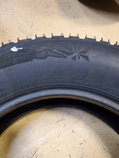 2 NEXEN WINGUARD WINSPIKE 3 BSW P 265 60 18 114T XL WINTER TIRES 11233NXK