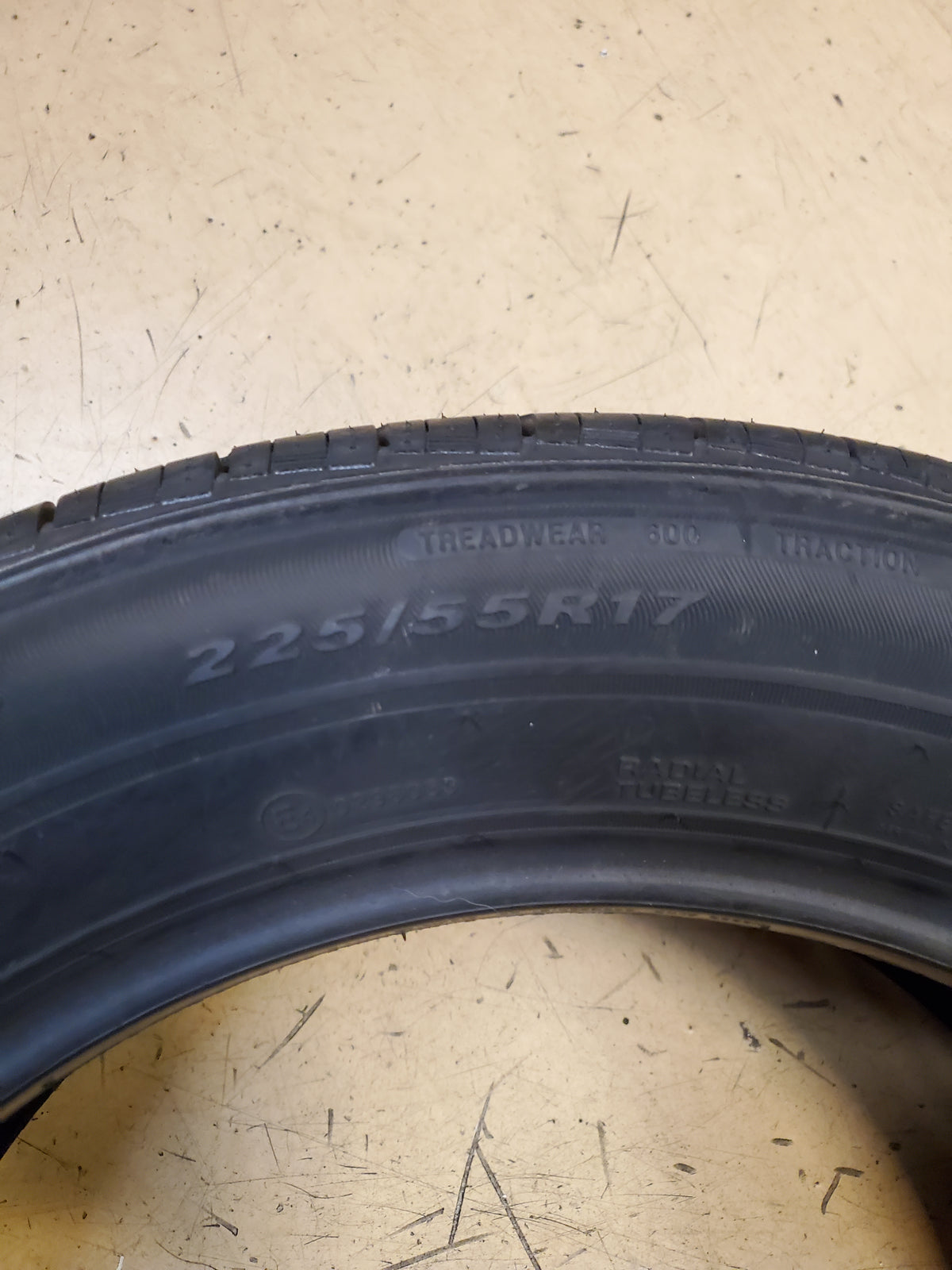 4 NEXEN N5000 PLUS BSW P 225 55 17 101V ALL SEASON TIRE 15567NXK