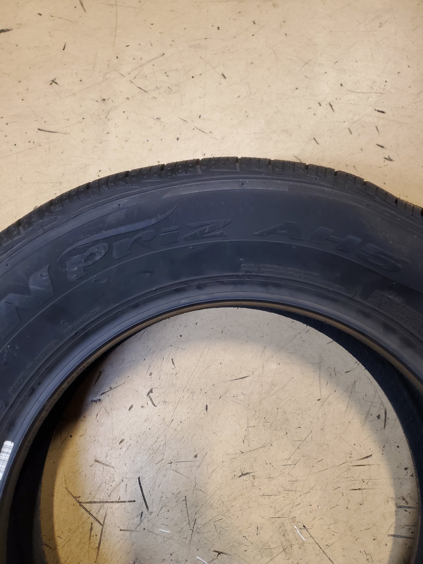 2 NEXEN NPRIZ AH5 BSW P 225 60 16 98T ALL SEASON TIRES 15136NXK