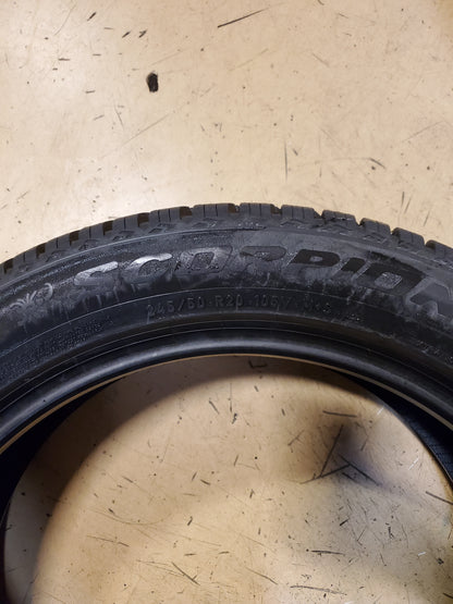 PIRELLI SCORPION WEATHERACTIVE BSW P 245 50 20 105V XL ALL SEASON TIRE 4165300