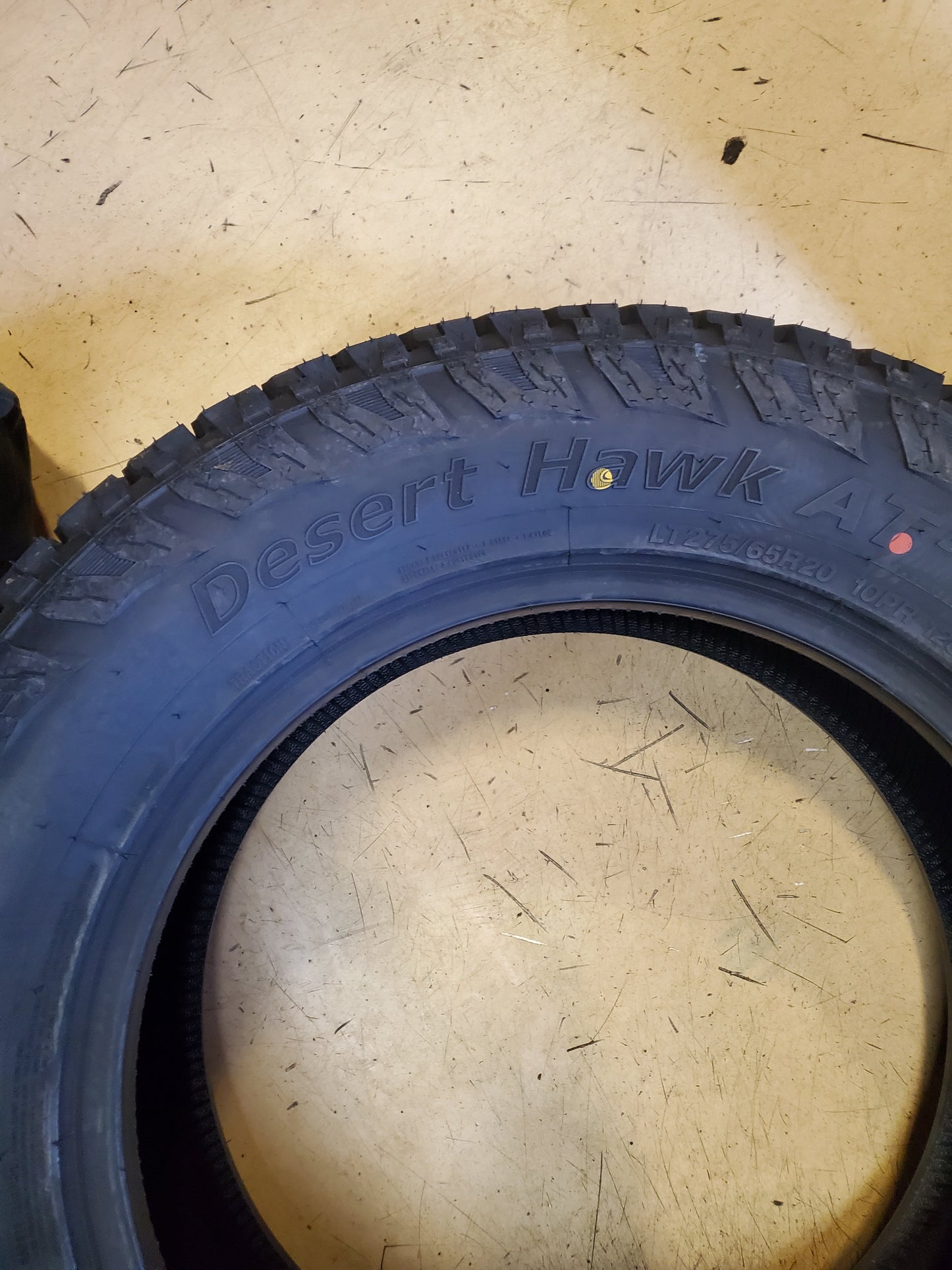 (KSL ONLY) ACHILLES DESERT HAWK AT3 BSW LT 275 65 20 126/123S 10PLY ALL TERRAIN TIRE ADK43