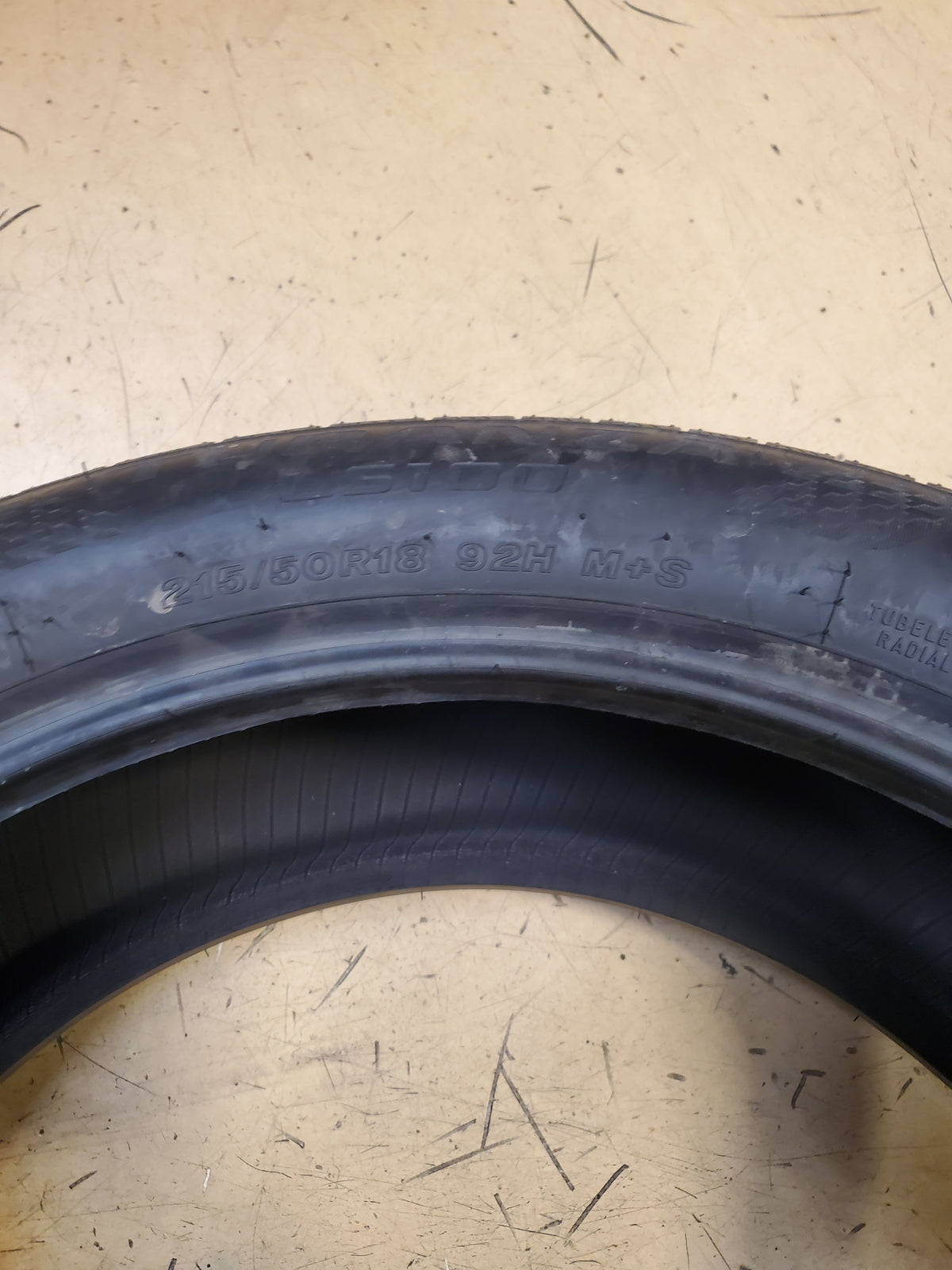2 BRIDGESTONE TURANZA LS100 BSW P 215 50 18 92H ALL SEASON TIRE 011873