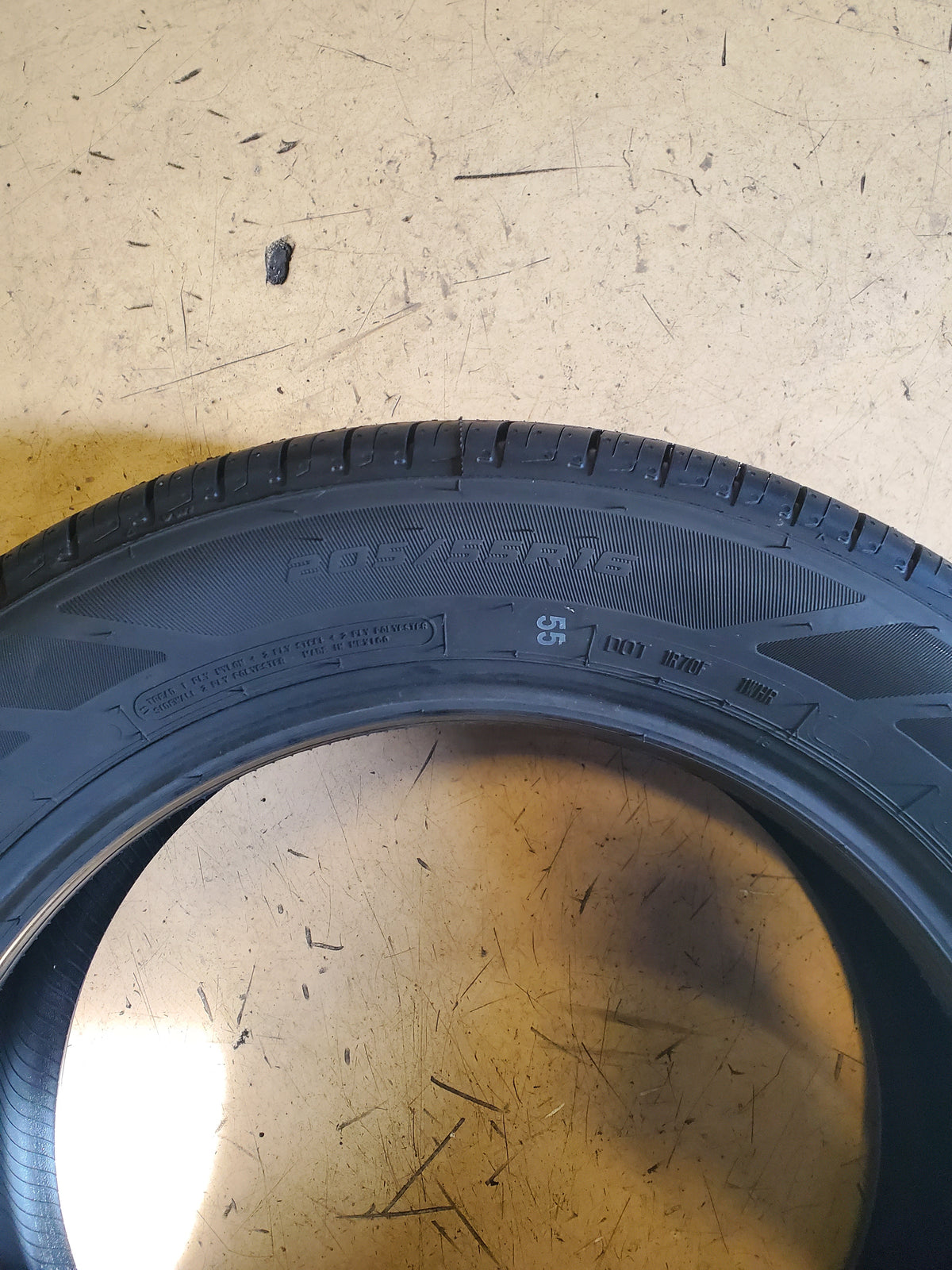 COOPER ENDEAVOR BSW P 205 55 16 91H ALL SEASON TIRE 166286008