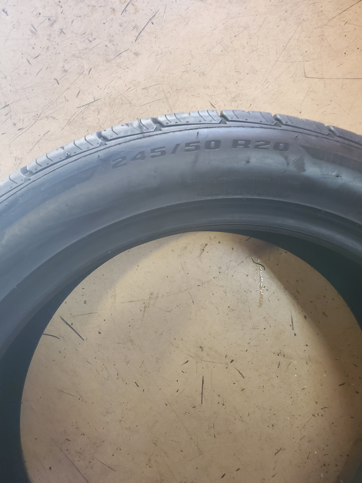 4 BFGOODRICH ADVANTAGE CONTROL BSW P 245 50 20 102V ALL SEASON TIRE 02465