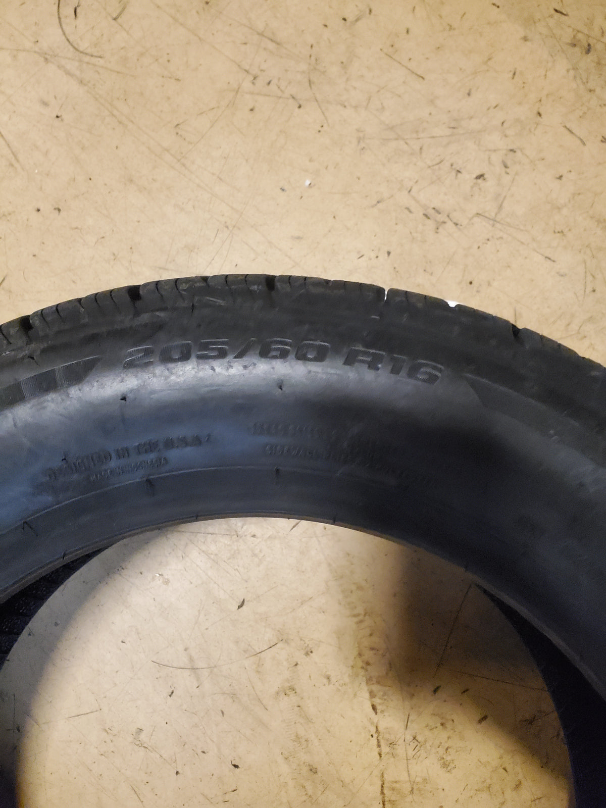 BFGOODRICH ADVANTAGE CONTROL BSW P 205 60 16 92H ALL SEASON TIRE 07227