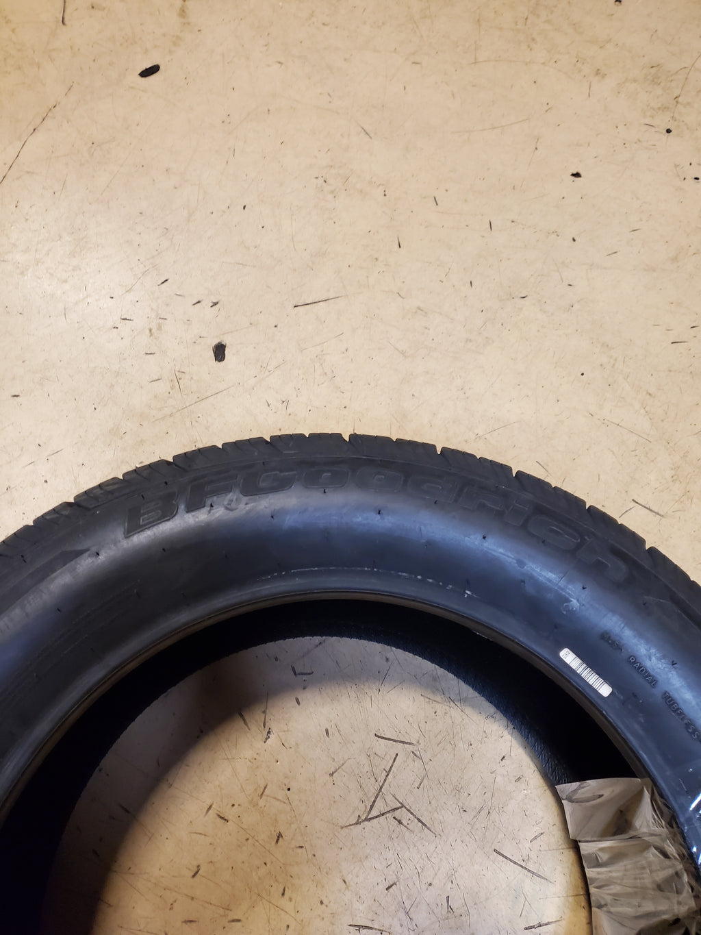 BFGOODRICH ADVANTAGE CONTROL ALL SEASON BSW P 255 55 18 109V XL TIRE 38080