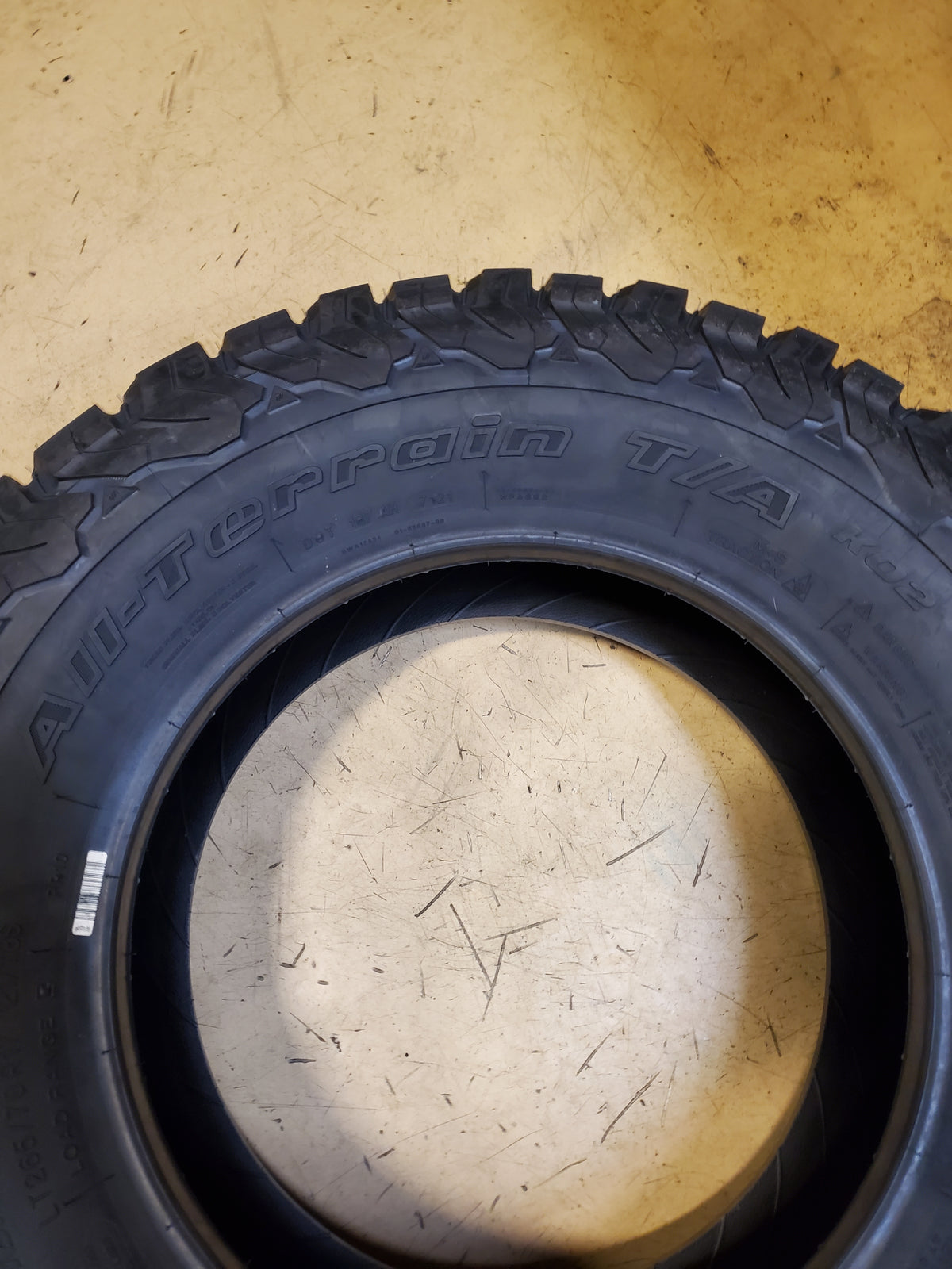 BFGOODRICH ALL-TERRAIN T/A KO2 RWL LT 265 70 17 121/118S 10PLY TIRE 29668