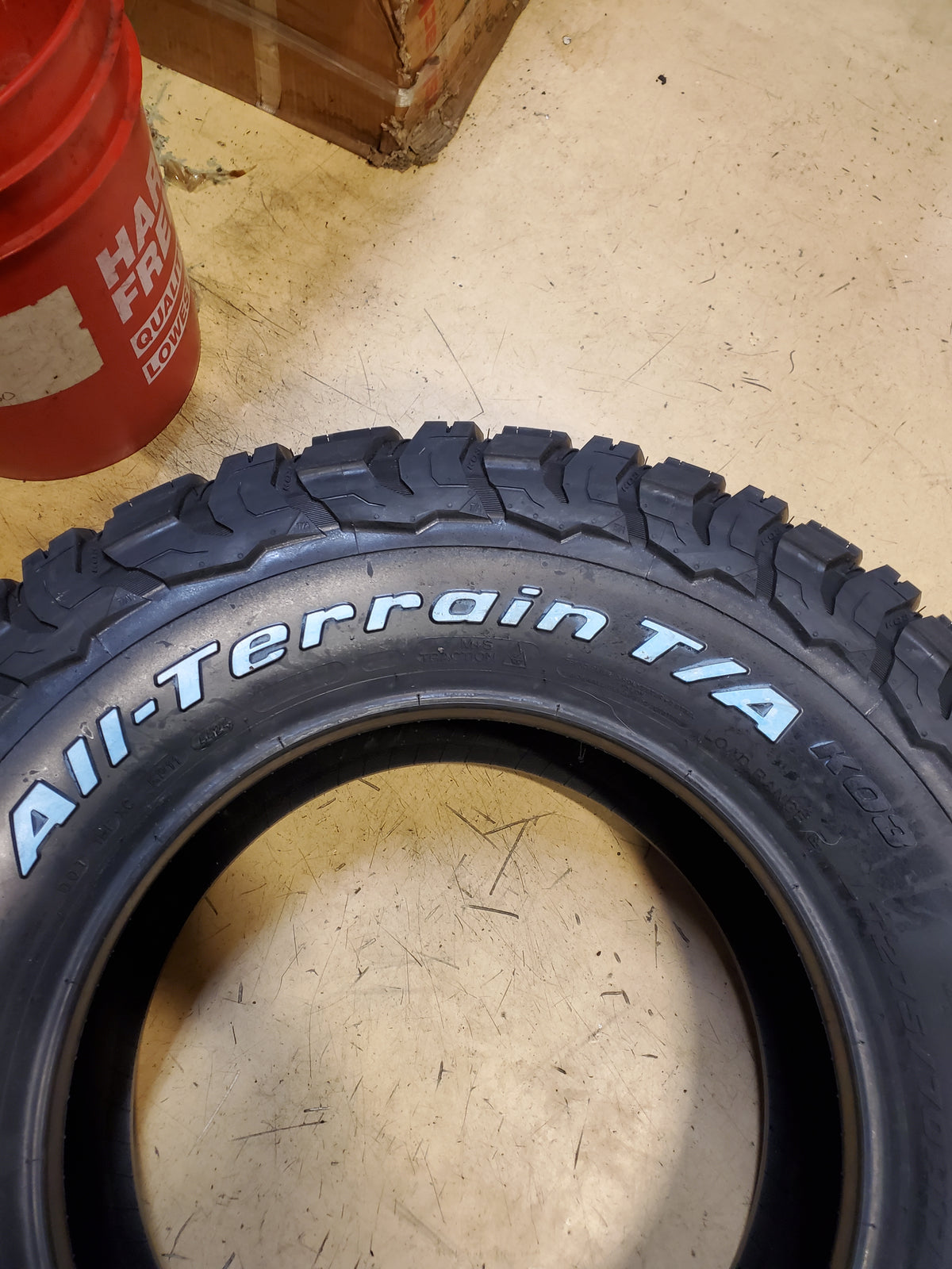 BFGOODRICH ALL-TERRAIN T/A KO3 RWL LT 275 70 17 124/121S 10PLY TIRE 18380