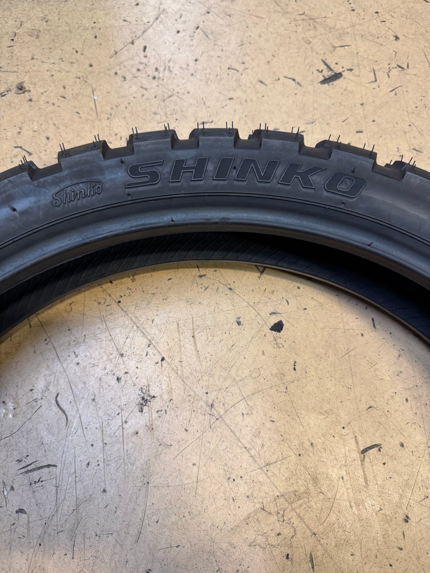 SHINKO ADVENTURE TRAIL E804 BSW 110 80 19 59R FRONT MOTORCYCLE TIRE 874700