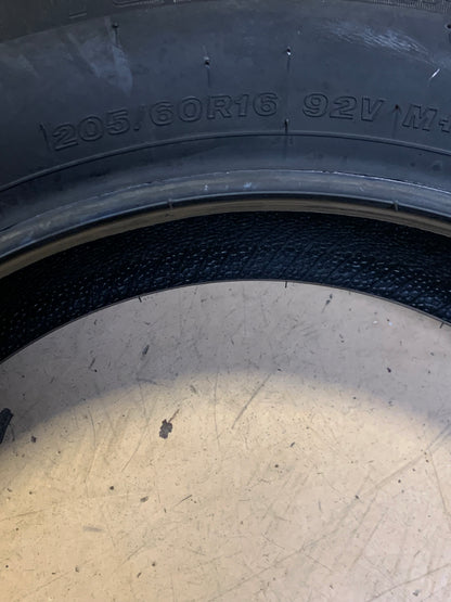 BRIDGESTONE TURANZA QUIET TRACK BSW P  205 60 16 92V ALL SEASON TIRE 000071