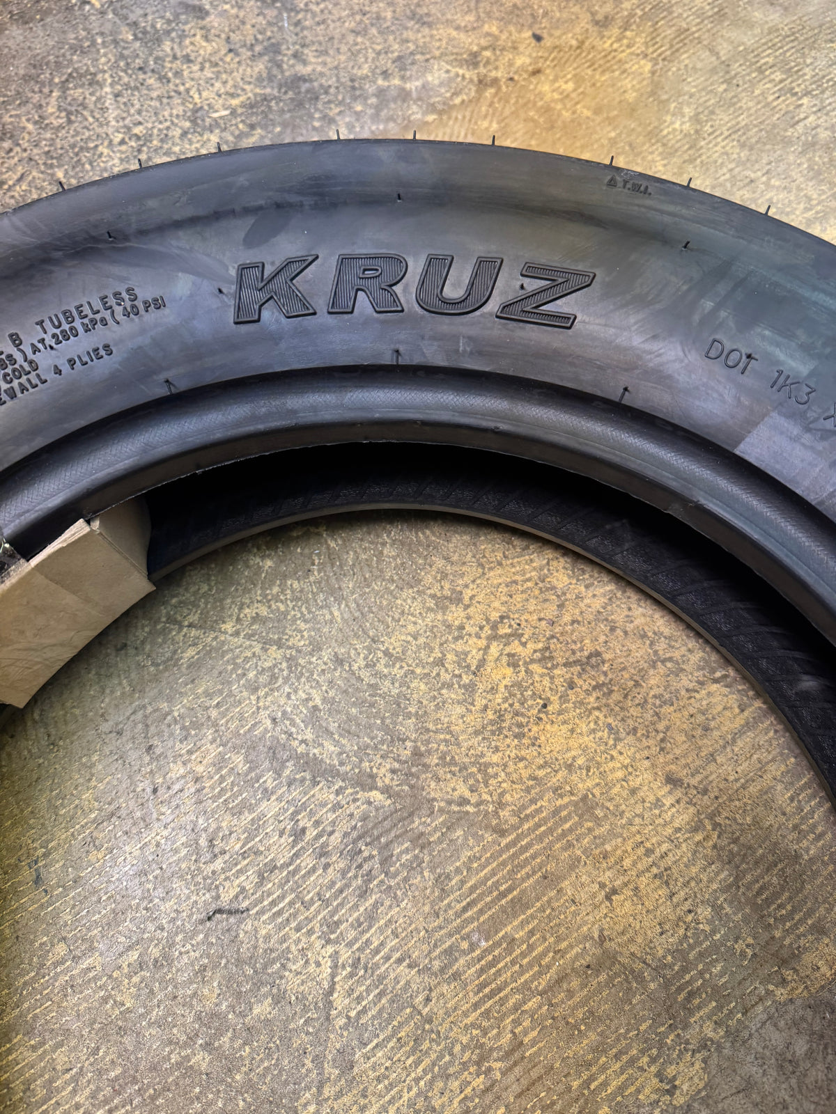 KENDA K673 KRUZ  BSW 150 90 15 74H REAR MOTORCYCLE TIRE 046731524B1