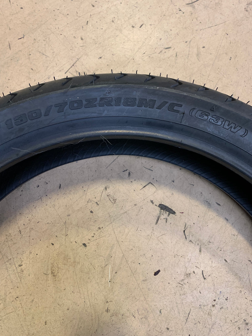 BRIDGESTONE EXEDRA MAX BSW 130 70 18 63W FRONT MOTORCYCLE  TIRE 4727