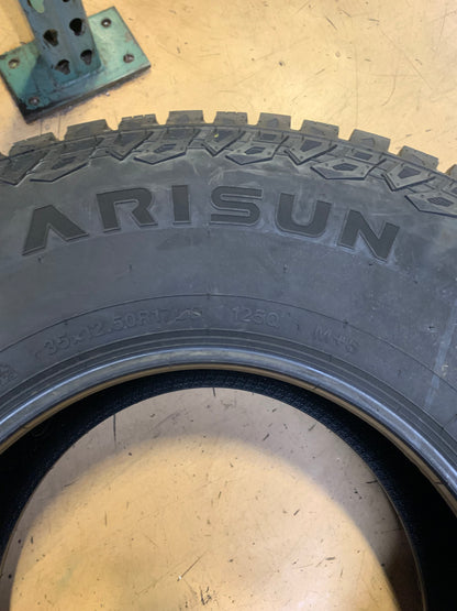 ARISUN ARESTA A/T ZG06 BSW LT 35 12.5 17 125Q 10PLY ALL TERRAIN TIRE TH41723