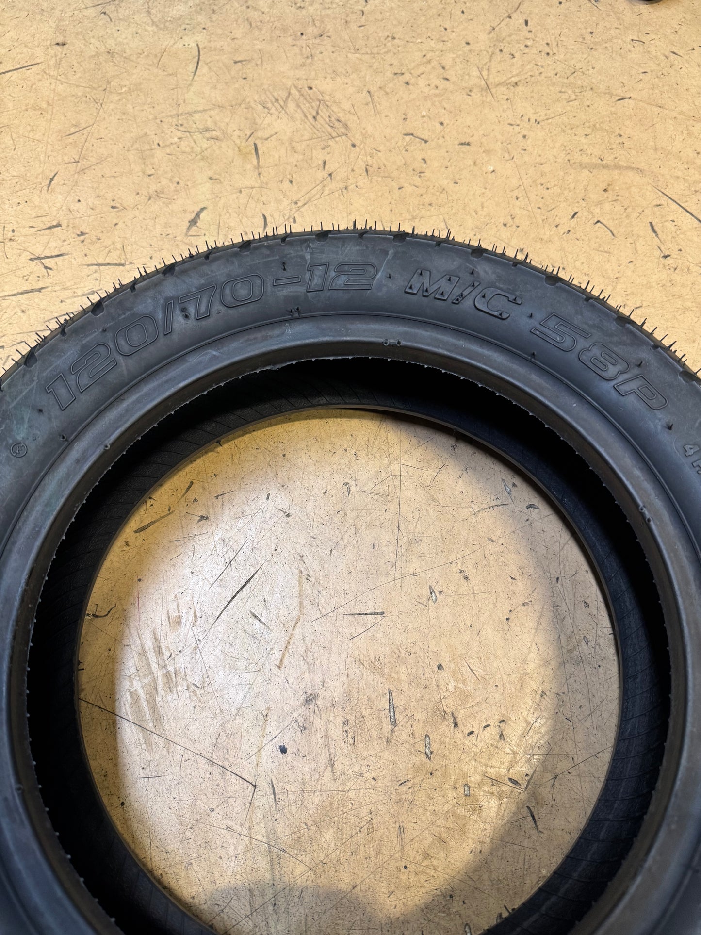 SHINKO SR723 BSW 120 70 12 58P FRONT MOTORCYCLE TIRE 874260