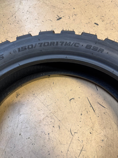 SHINKO ADVENTURE TRAIL E-805 BSW 150 70 17 69R REAR MOTORCYCLE TIRE 4454560