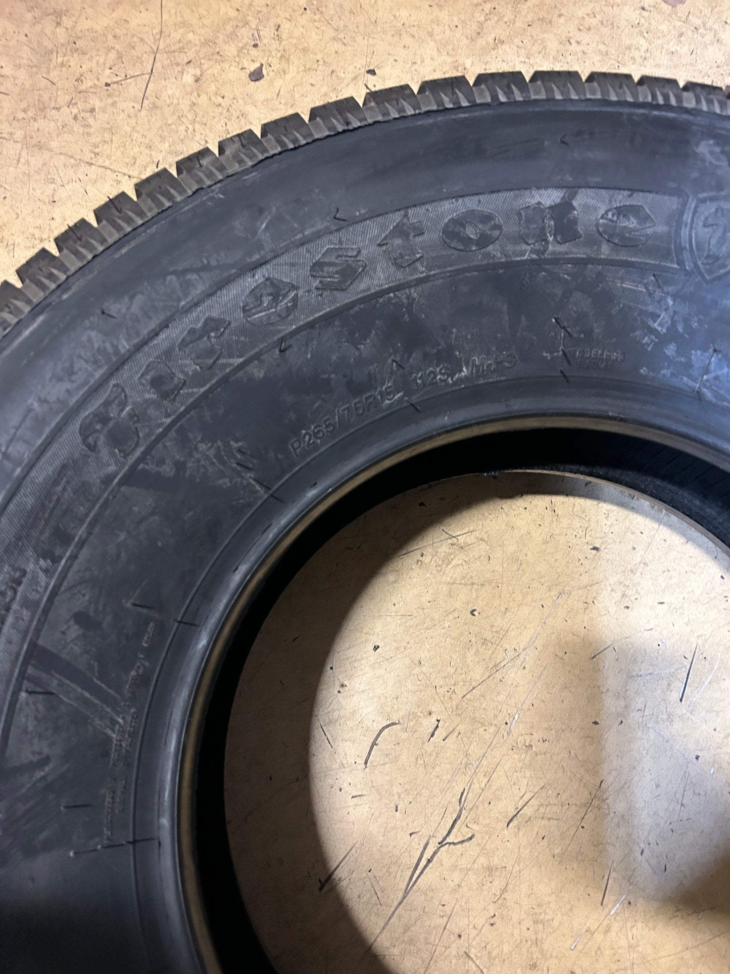 FIRESTONE WINTERFORCE 2 UV BSW P 265 75 15 112S WINTER TIRE 148606