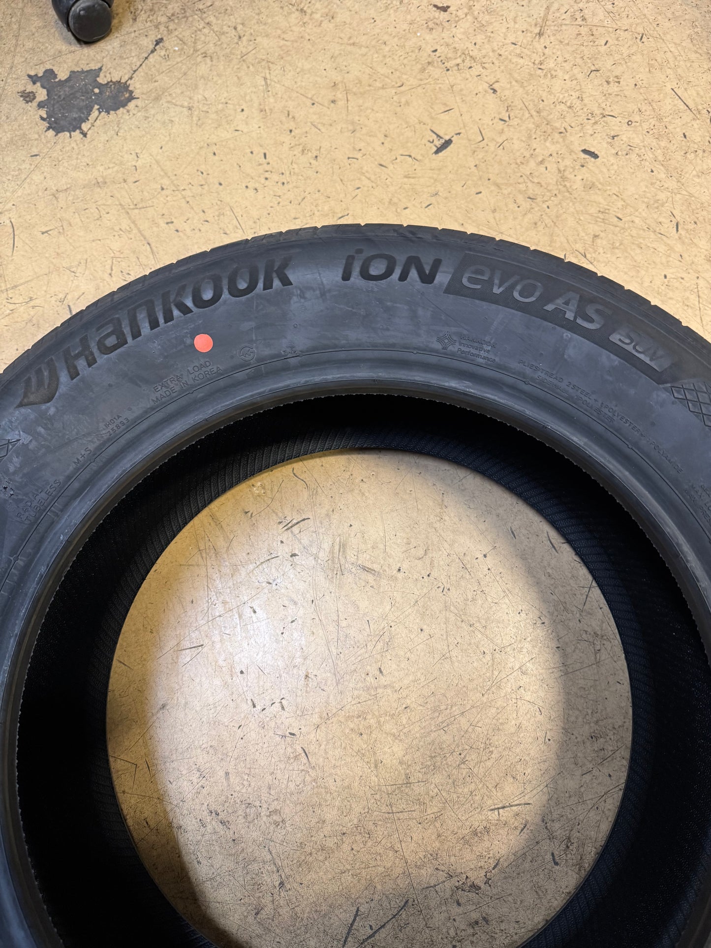 2 HANKOOK ION EVO AS SUV (FOAM) BSW P 235 55 18 104H XL ALL SEASON TIRE 1035617