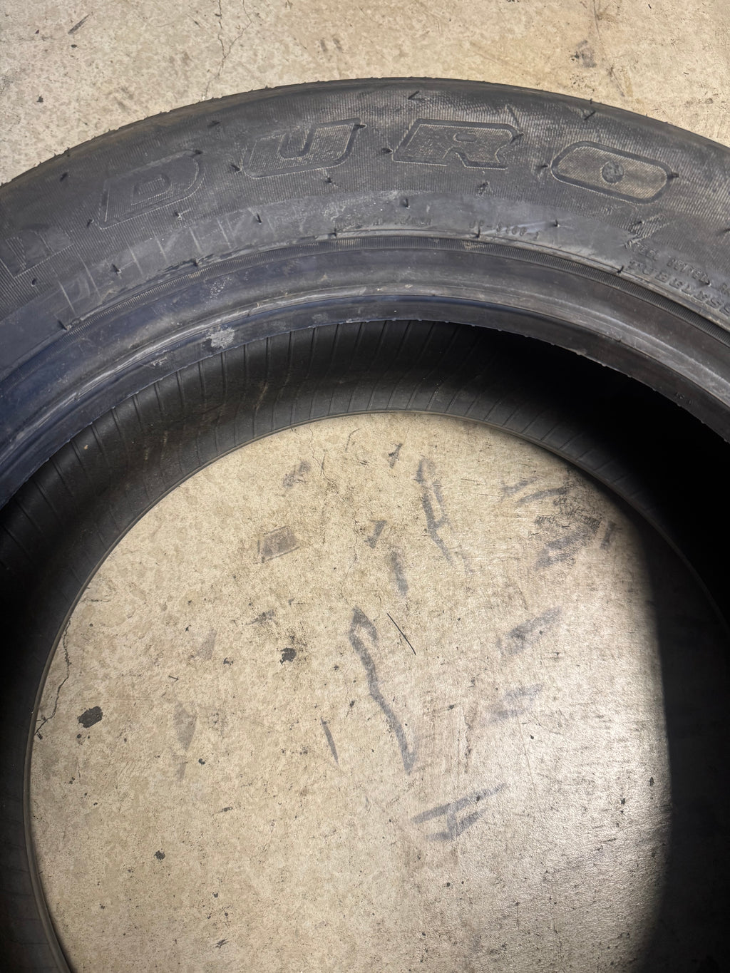 2 NOS DURO DP3100 PERFORMA T/P BSW P 255 55 20 107H TOURING TIRE 8831002025555