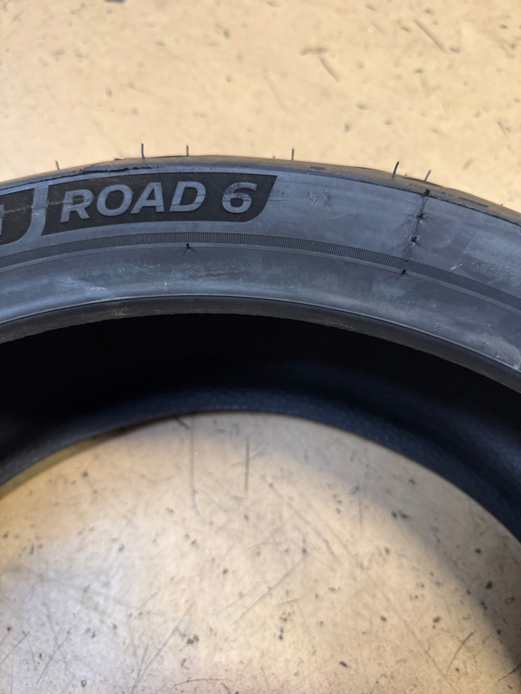MICHELIN ROAD 6 BSW 190 50 17 73W REAR MOTORCYCLE TIRE 38208
