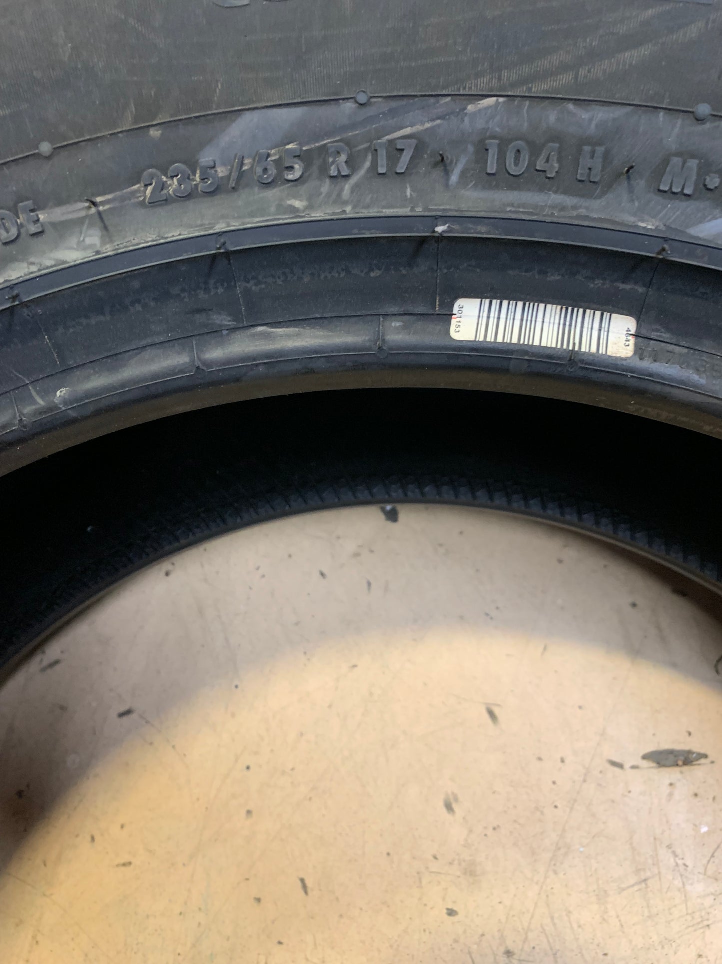 CONTINENTAL CROSSCONTACT LX SPORT BSW P 235 65 17 104H ALL SEASON TIRE 03592320000