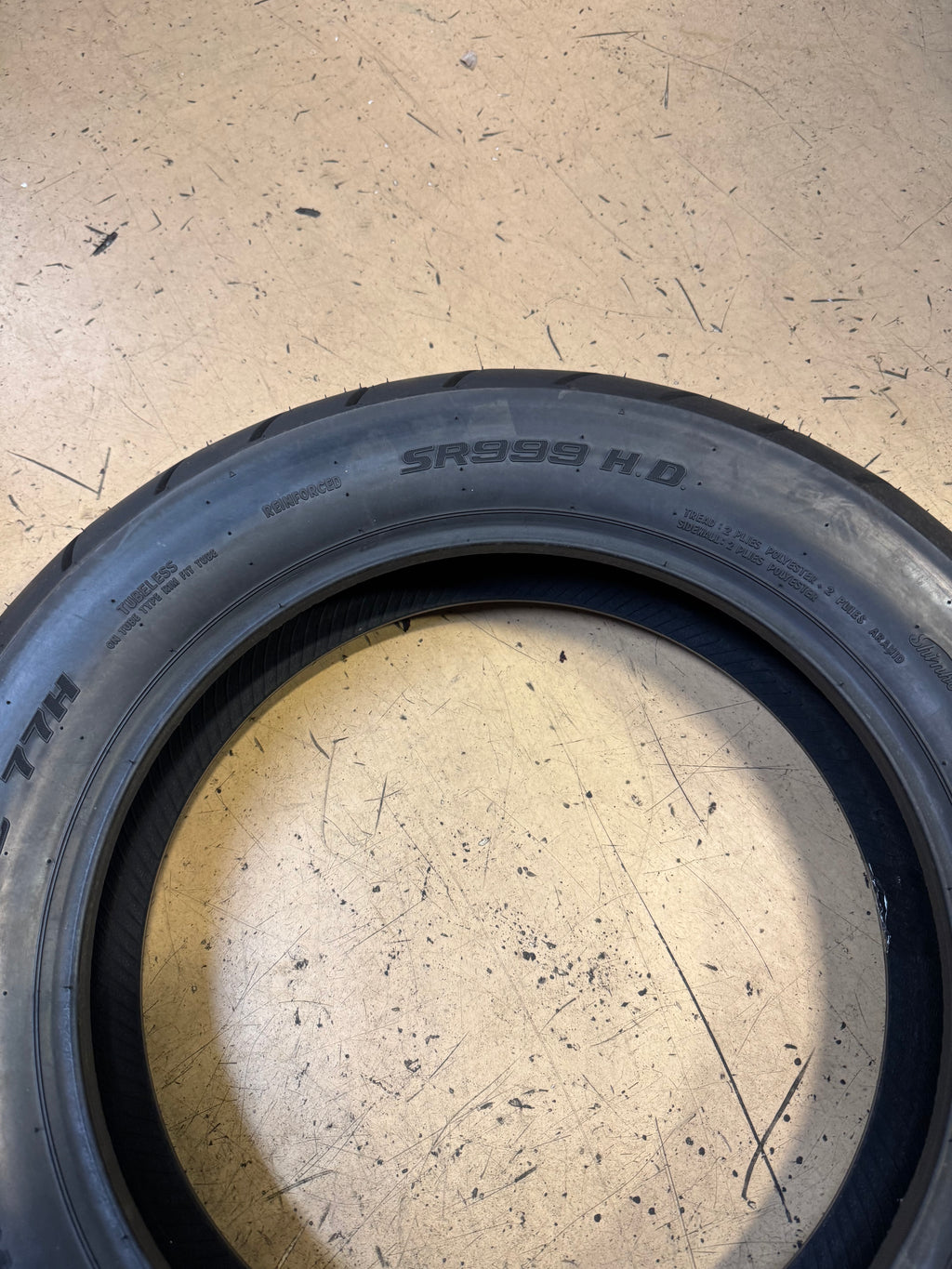 SHINKO SR999 HD LONG HAUL BSW 140 90 16 77H REAR MOTORCYCLE TIRE 874915
