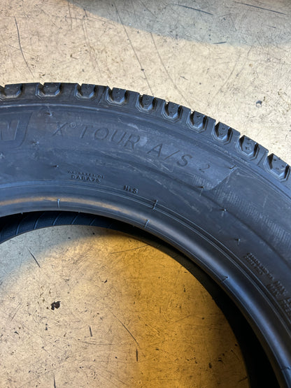2 MICHELIN X-TOUR A/S 2 BSW P 235 60 18 107H XL ALL SEASON TIRE 50278