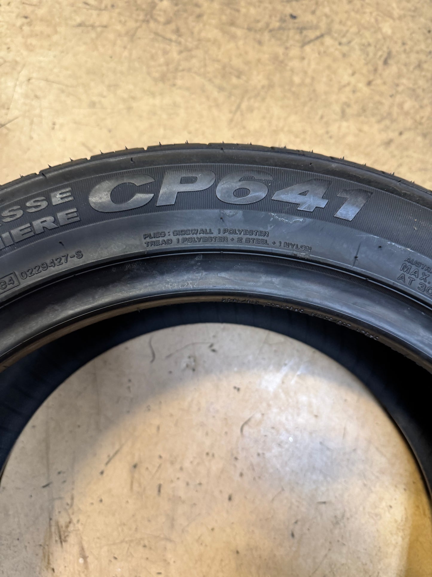 NOS NEXEN CP641 BSW P  205 50 16 87V UHP ALL SEASON TIRE 12456NXK