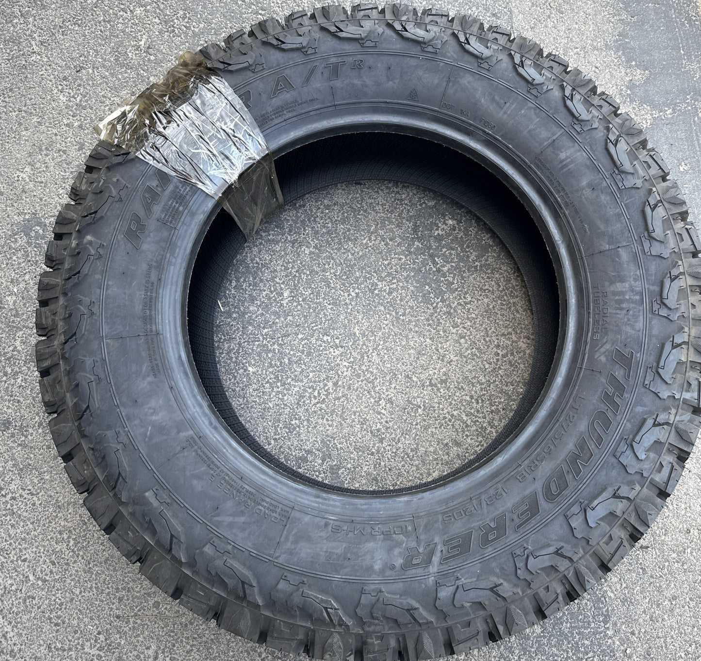 THUNDERER RANGER ATR LT 275 65 18 123/120S LRE 10PLY ALL TERRAIN TIRE TH1076