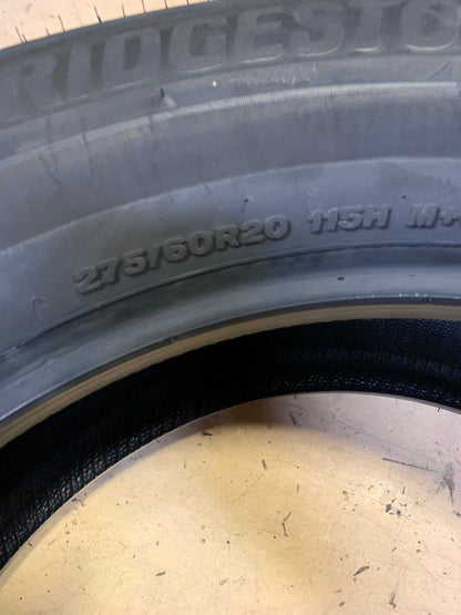 BRIDGESTONE WEATHERPEAK BSW P  275 60 20 115H ALL WEATHER TIRE 014261