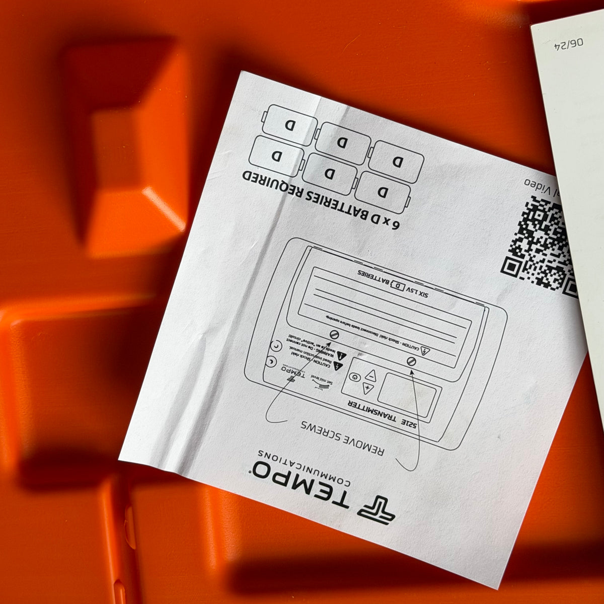 TEMPO COMMUNICATIONS 521E WIRE & VALVE LOCATING SYSTEM