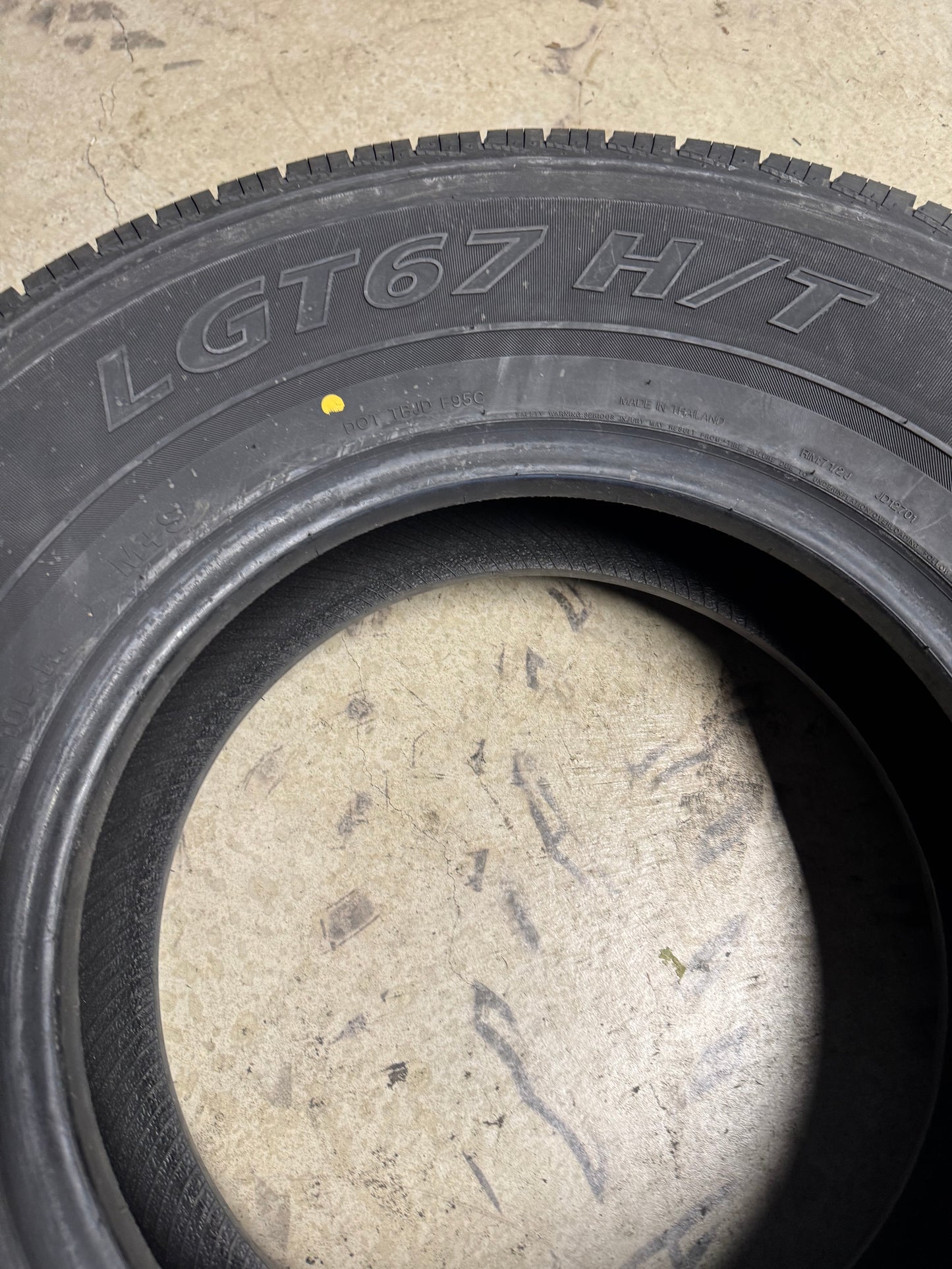 NOS LANDGOLDEN LGT67 H/T BSW LT 265 75 16 123/120Q 10PLY HIGHWAY TERRAIN TIRE LT1626575LG1