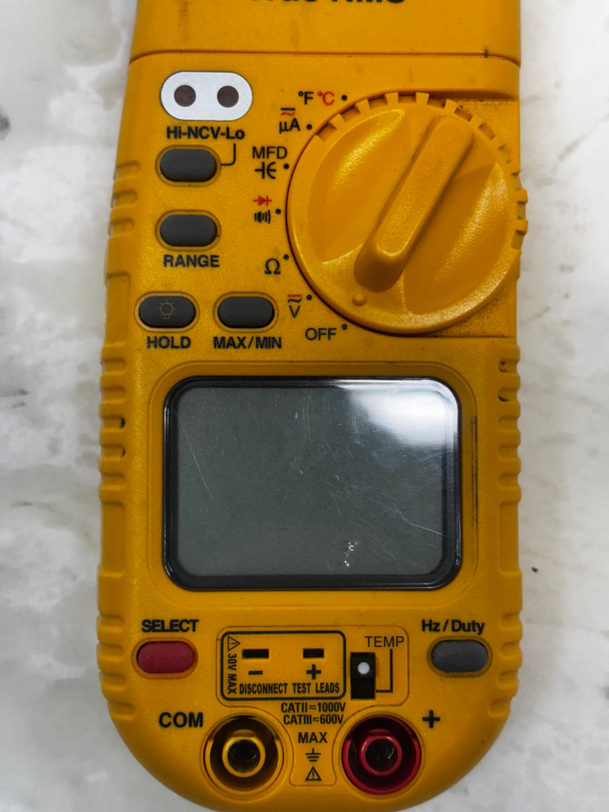 USED UEI DL389B DIGITAL TRUE RMS CLAMP METER HVAC