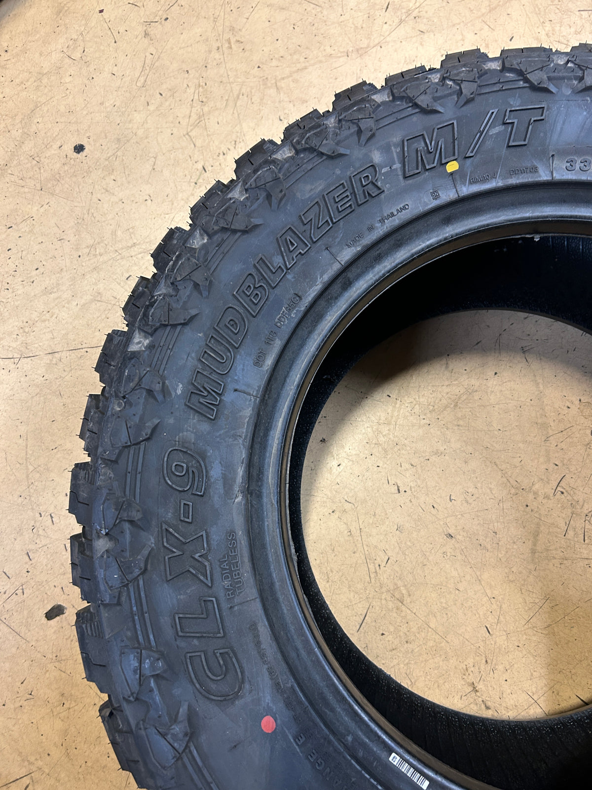 LANDSAIL CLX-9 M/T BSW LT 33 12.5 18 118Q 10PLY MUD TIRE 841623112080