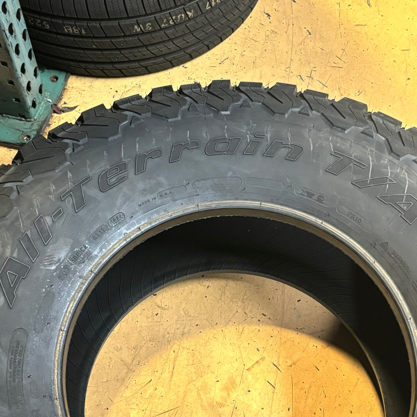 BFGOODRICH ALL TERRAIN T/A KO2 BSW LT 37 13.5 18 128R LRE 10PLY TIRE 55005 ALL TERRAIN