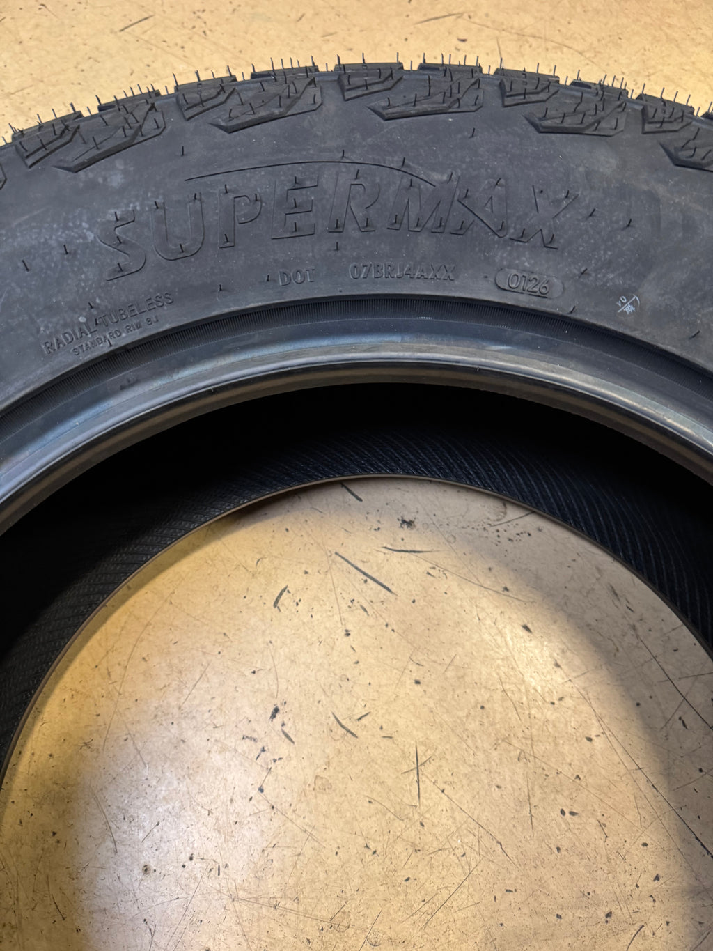 SUPERMAX ATX-1 BSW P 265 65 18 114T ALL TERRAIN TIRE 1801ATSX