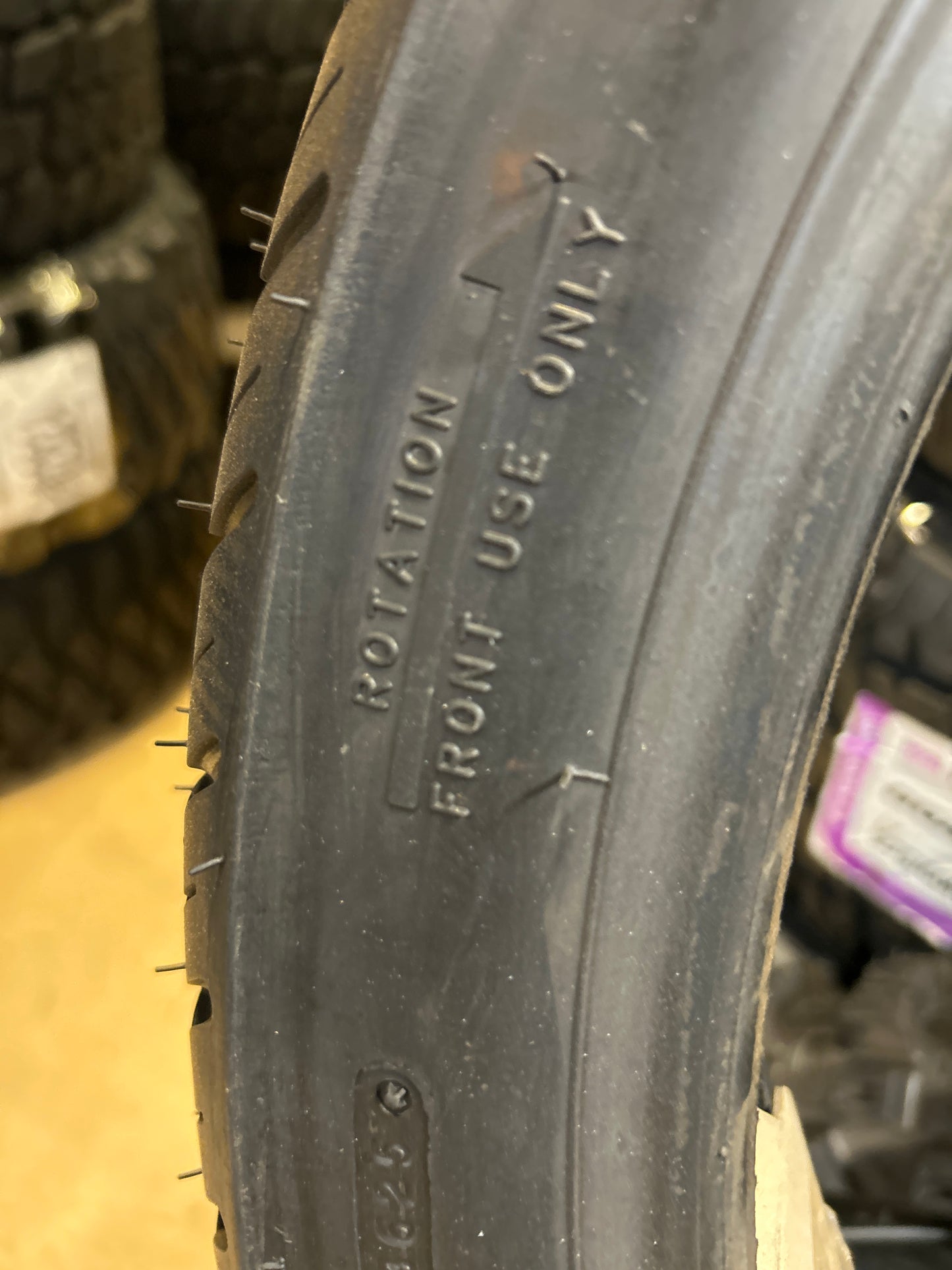 KENDA K673F KRUZ BSW 100 90 19 57H FRONT MOTORCYCLE TIRE 046731905C1