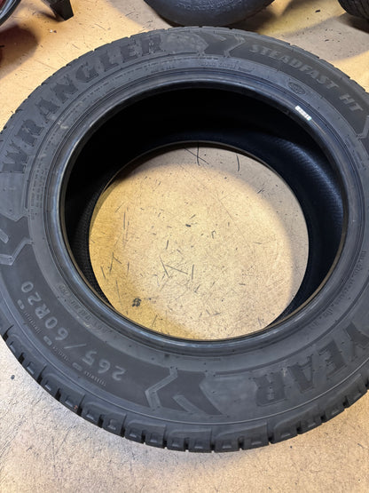 GOODYEAR WRANGLER STEADFAST HT BSW P 265 60 20 112H ALL SEASON TIRE 269034969