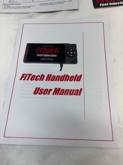 FITECH FUEL INJECTION 70050 ULTIMATE LS ECU & HARNESS INDUCTION SYSTEM STANDALONE KIT