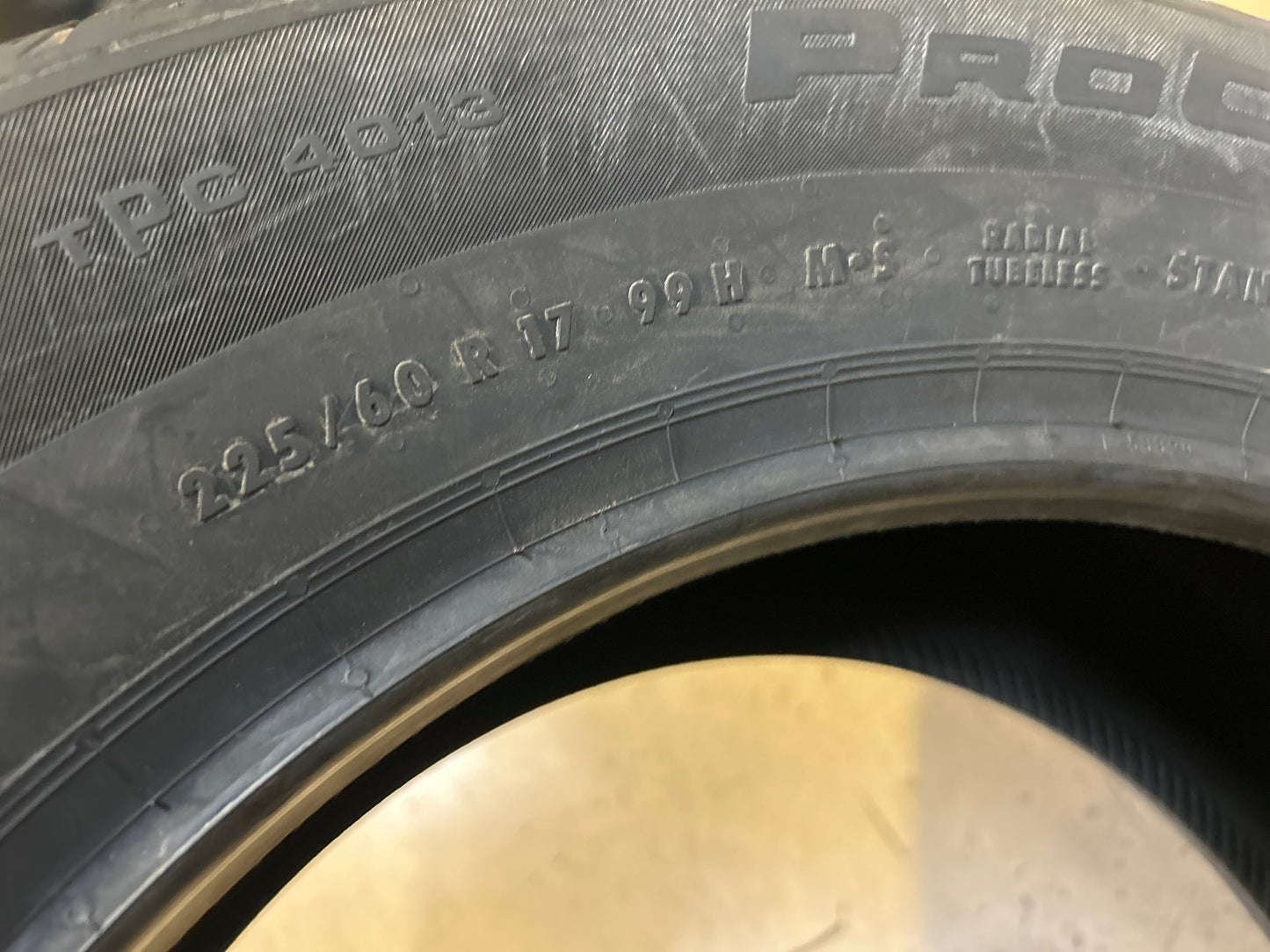 CONTINENTAL PROCONTACT TX BSW P 225 60 17 99H ALL SEASON TIRE 03156480000
