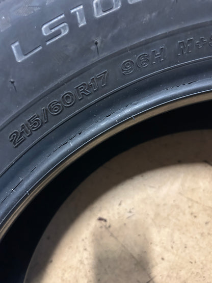 BRIDGESTONE TURANZA LS100 BSW P 215 60 17 96H ALL SEASON TIRE 013798