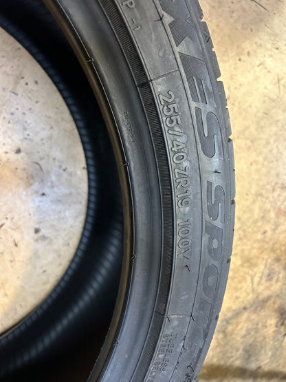 TOYO PROXES SPORT BSW P 255 40 19 100Y XL PERFORMANCE TIRE 237340