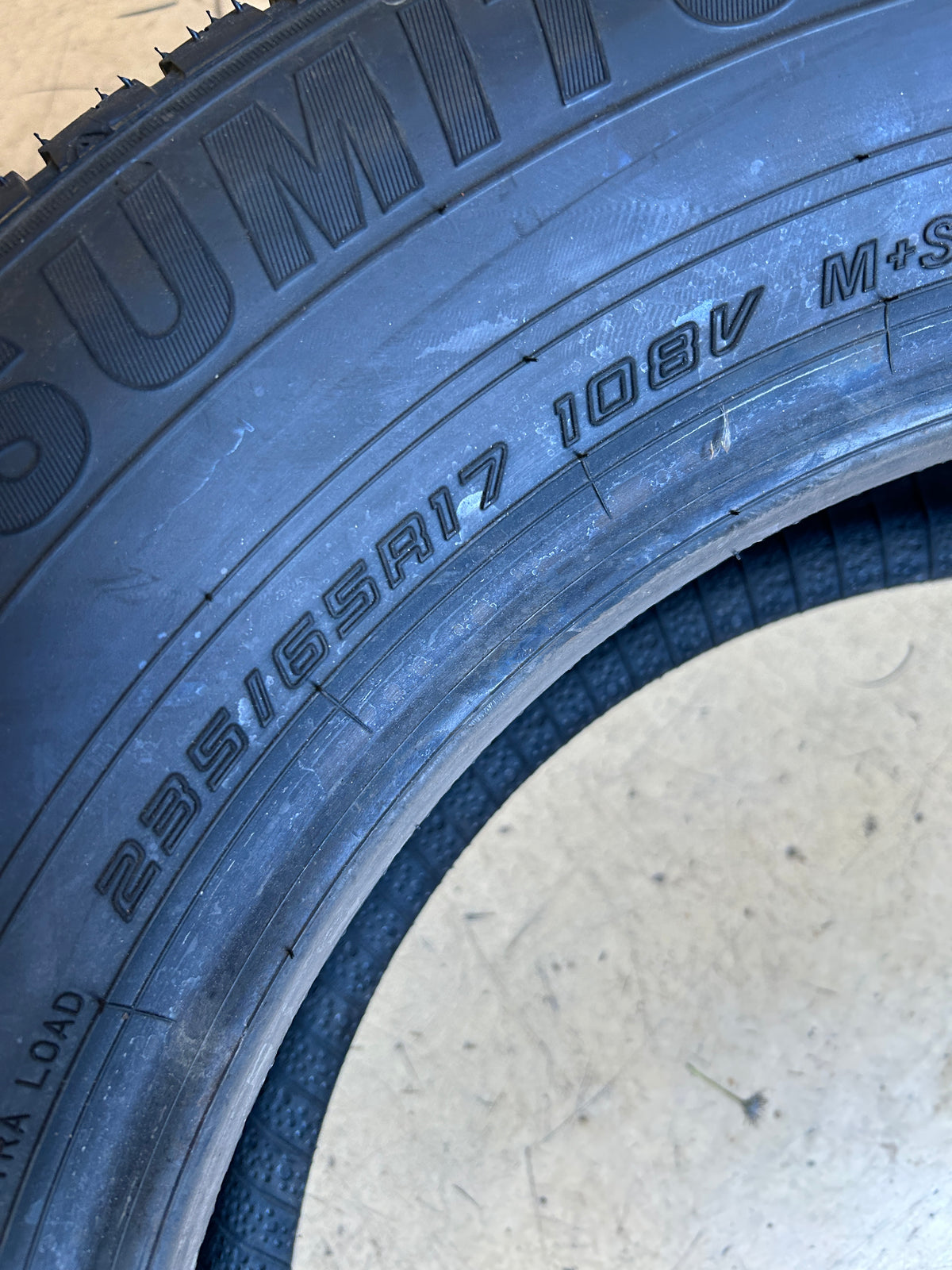 SUMITOMO HTR A/S P03 BSW P 235 65 17 108V ALL SEASON TIRE ASP77